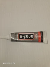 B-7000 glue. This is a multi-purpose adhesive commonly used for electronics...