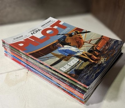 AOPA Pilot Magazine 2025 Full Year Lot Of 12 Issues Aviation Flying Aircraft
