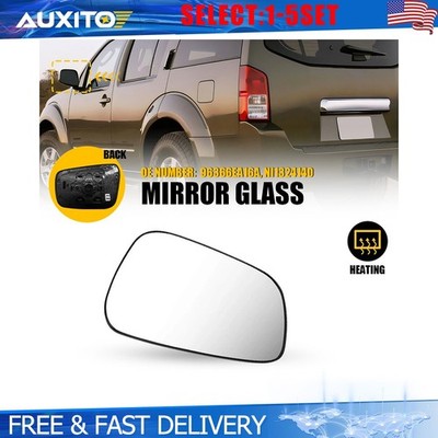 Heated Mirror Glass Driver Left For Nissan Frontier 2005-2023 OE 96366EA16A 1-5X
