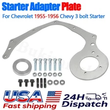Starter Adapter For 1955 1956 Chevy and Newer Blocks With Broken Starter Mount
