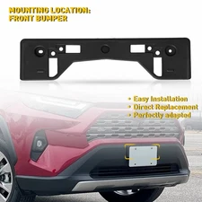 Tag Holder Bracket For 2019-2023 2024 Toyota RAV4 Front License Plate Frame EXV