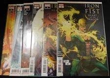 IRON FIST HEART OF THE DRAGON 1-6 MARVEL COMIC SET COMPLETE HAMA WACHTER 2021 NM