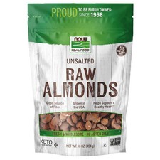 Raw Almonds 1 lb by Now Foods
