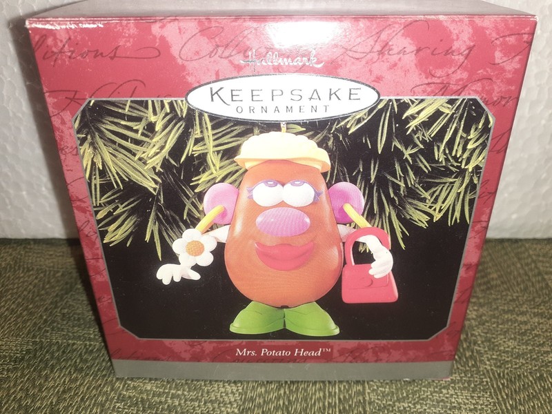 Hallmark MRS POTATO HEAD Ornament 1998 25 Yrs Commemorative NEVER DISPLAYED FuN!