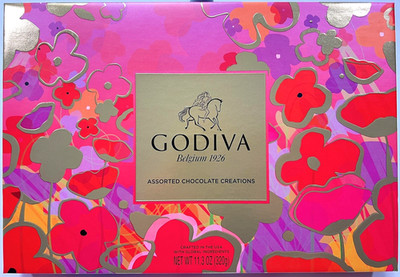 GODIVA Goldmark Assorted Chocolate Creations Box 11.3 Oz Milk Chocolates Gift