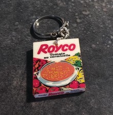 Vintage porte clés  publicitaire  - Royco Minute Soupe années 60