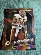 2025 Panini Prizm Black LaVar Arrington Pigskin Prizm Short Print /225 Redskins