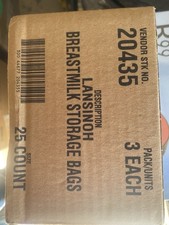 Lansinoh Breastmilk Storage Pouch Bags 25 Count MPN 20435