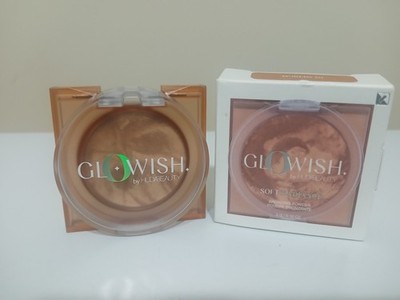 HUDA Beauty GloWish Soft Radiance Bronzing Powder MEDIUM 0.10oz BNIB AUTHENTIC