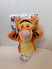 vintage Mattel Disney Winnie the Pooh Tigger plush hand puppet NWT