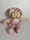 Vintage OAA 1987 Cabbage Patch Doll Blue Eyes Bald Head Soft Body Preemie Outfit