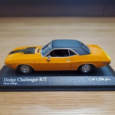 1/43 Minichamps MINICHAMPS Diecast Car / Dodge Challenger R/T 1970 Hemi orange