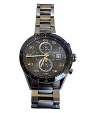 TAG Heuer Carrera Calibre 1887 Chronograph CAR2A11 Grey 43mm Automatic Box/Cards
