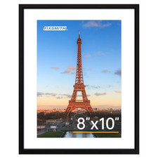 8x10 Picture Frame 1 Pack, Photo Frame with HD Plexiglass, Display Pictures