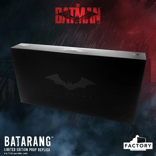 The Batman Batarang Limited Edition Prop Replica Collectible Display - Picture 6 of 6