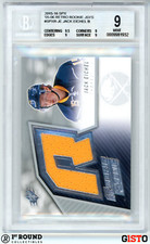 Jack Eichel BGS 9: 2015-16 SPx '05-06 Retro Rookie Jerseys Gisto #SPXR-JE POP 3