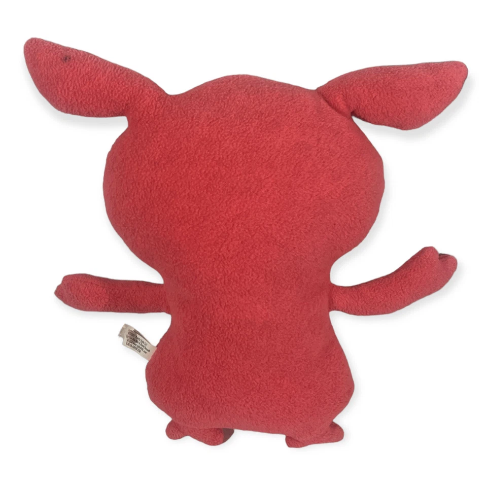 Boneca feia rosa vintage UGLYDOLL Puglee grande pelúcia de lã por favor leia B3 - Imagem 2 de 4