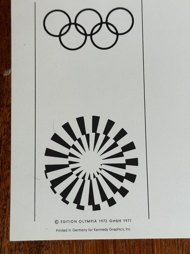 OTMAR ALT Olympic Poster 1972 - Picture 6 of 8