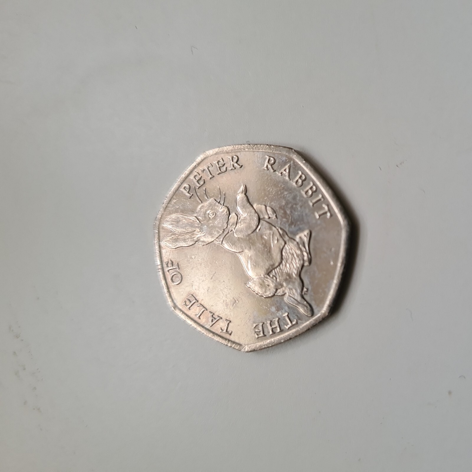 Extremely rare Peter Rabbit 50P 2017 Coin | eBay UK