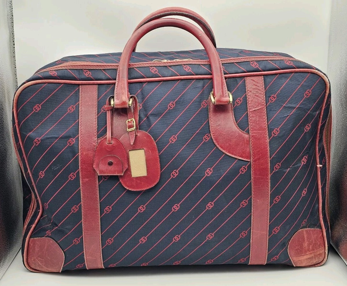 Vintage 70's 80's Gucci Anniversary Luggage Bag Travel Vintage 70's 80's Gucci Anniversary Luggage Bag Travel