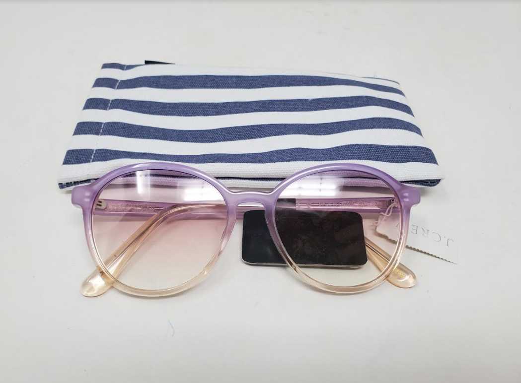 New women\'s J Crew retro ombre round sunglasses Orchid Fade NEW WOMEN main image 2