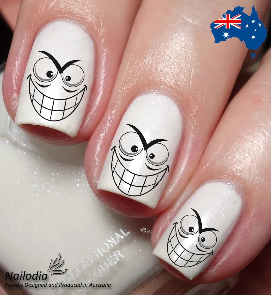 Emoji nail stickers outlet