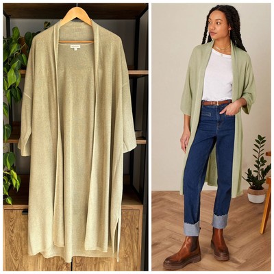 Front Longline Cardigan NWOT | eBay