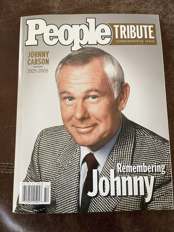 Johnny Carson People Magazine Tribute Commemorative Issue 1925-2005