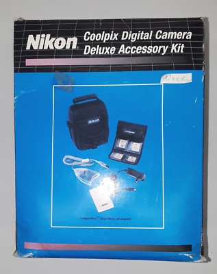 Nikon Coolpix Digital Camera Deluxe Accessory Kit (BRAND NEW!)