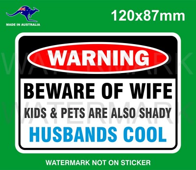 Man Cave Funny Sticker Only Beer Allowed In Man Cave Warning Sign Decal 6" WS239 - Foto 2