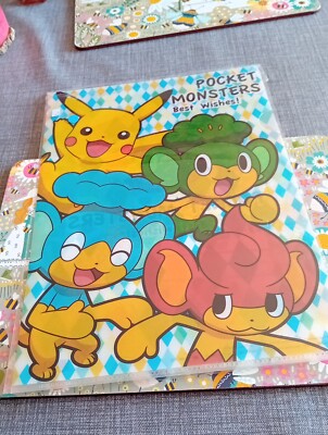 Pocket Monsters Best Wishes A4 Klarsichtordner Japan Import