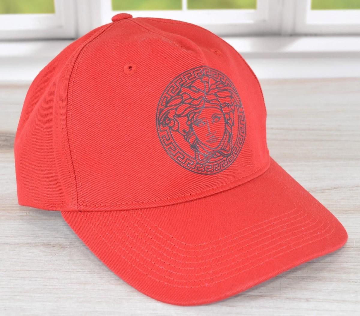VERSACE Medusa Cotton Cap Adjustable Pink  Size 57 cm NWT Versace Medusa Logo Men main image 3