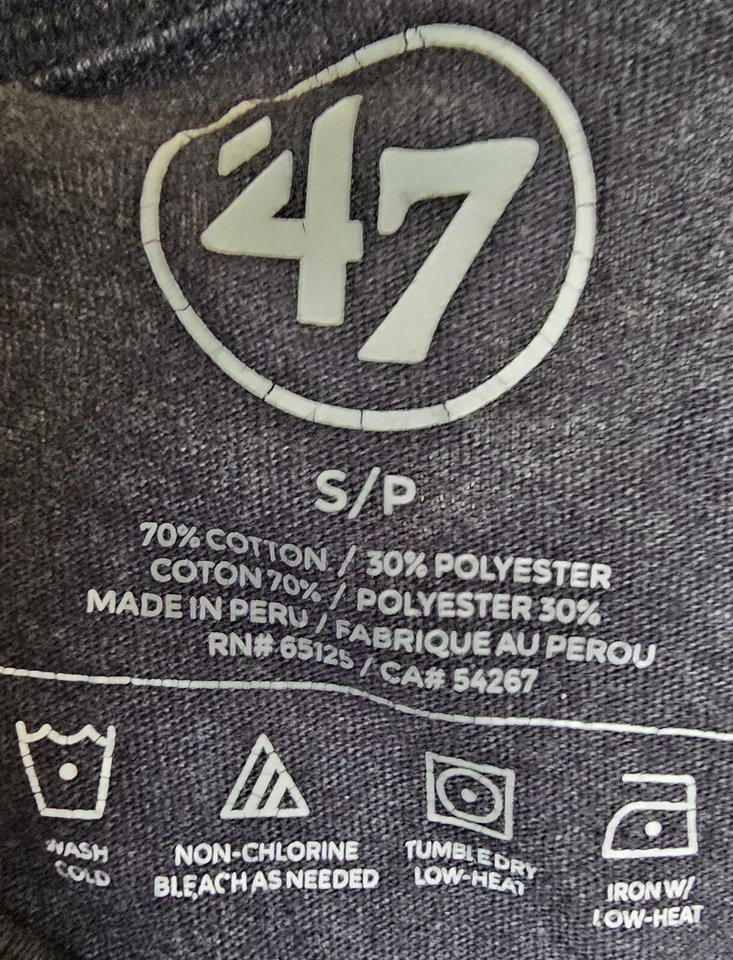 Mens Womens Shirt Size S Small '47 World Series Houston Astros 2019 - Image 2 of 4