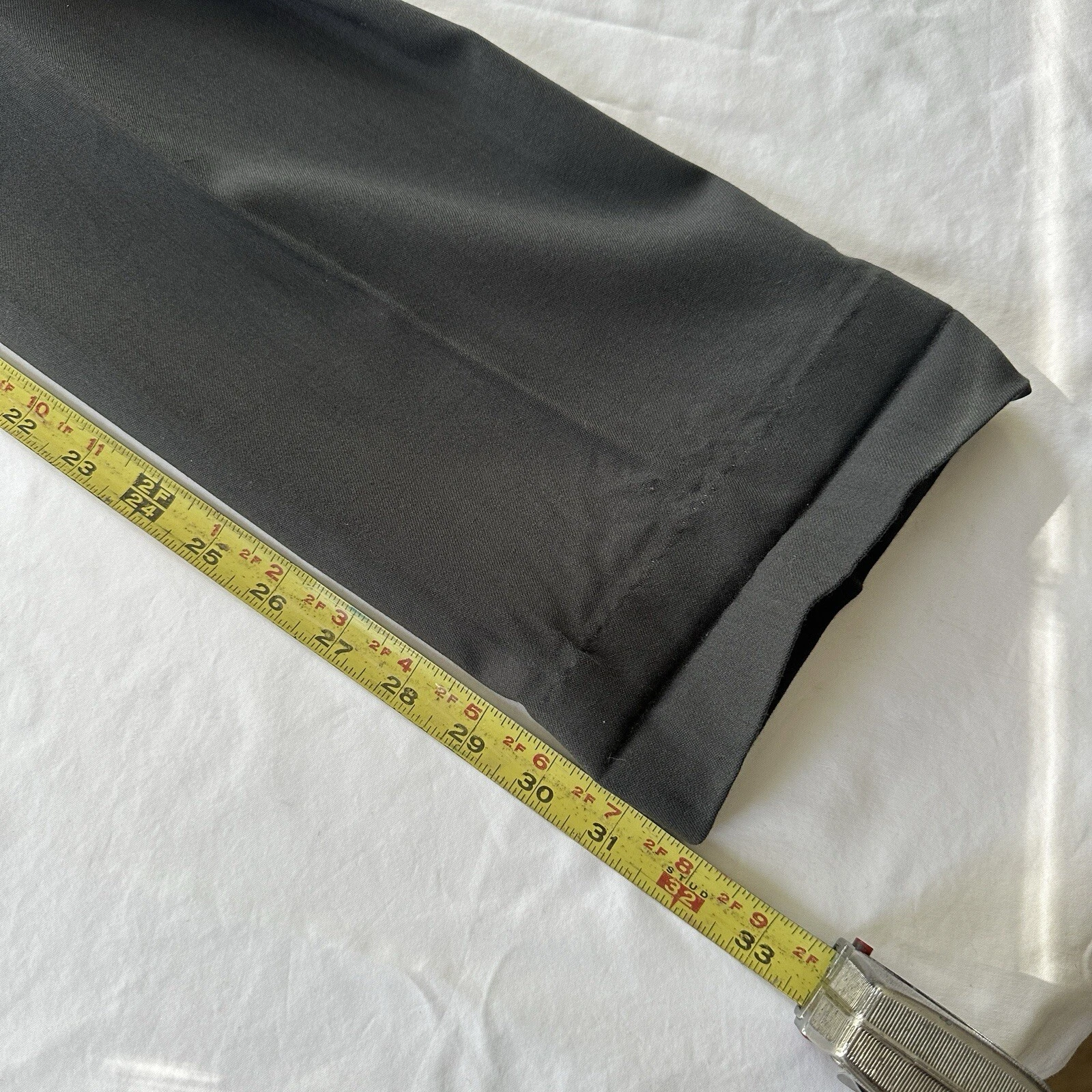 Versace abito pantalone plissettato 31x32