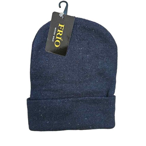 FRIO Bundle Confezione 3 Cappelli Beanie Taglia Bambino, Rosso, Blu, Nero Taglia Unica - Foto 4 di 5