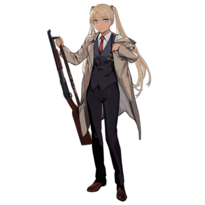 Triela Girls Frontline Anime Weatherproof Sticker 6'' Car Decal