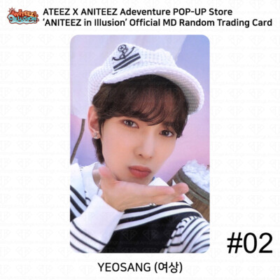 ATEEZ×ANITEEZ YEOSANG ATEEZ x ANITEEZ POP UP Store 'Aniteez in Illusion' Official