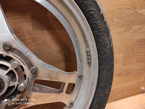 (leggi descrizione) cerchio ruota anteriore moto morini excalibur 350 - Foto 6 di 12