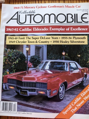 Collectible Automobile Magazine Lot 1991 Volume 7 number 5-6 Volume 8 number 1-4 - Picture 7 of 7