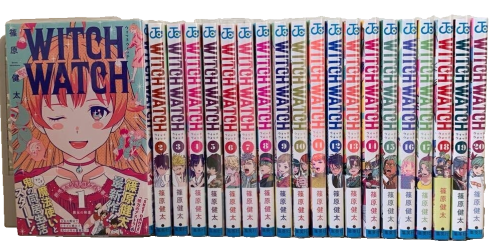 Witch Watch Vol.1-20 Latest Full Tankobon Set Comics Manga in