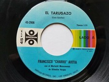 FRANCISCO CHARRO AVITIA - El Tarugazo / Pajaro Prieto 1971 MARIACHI Ranchera 7"