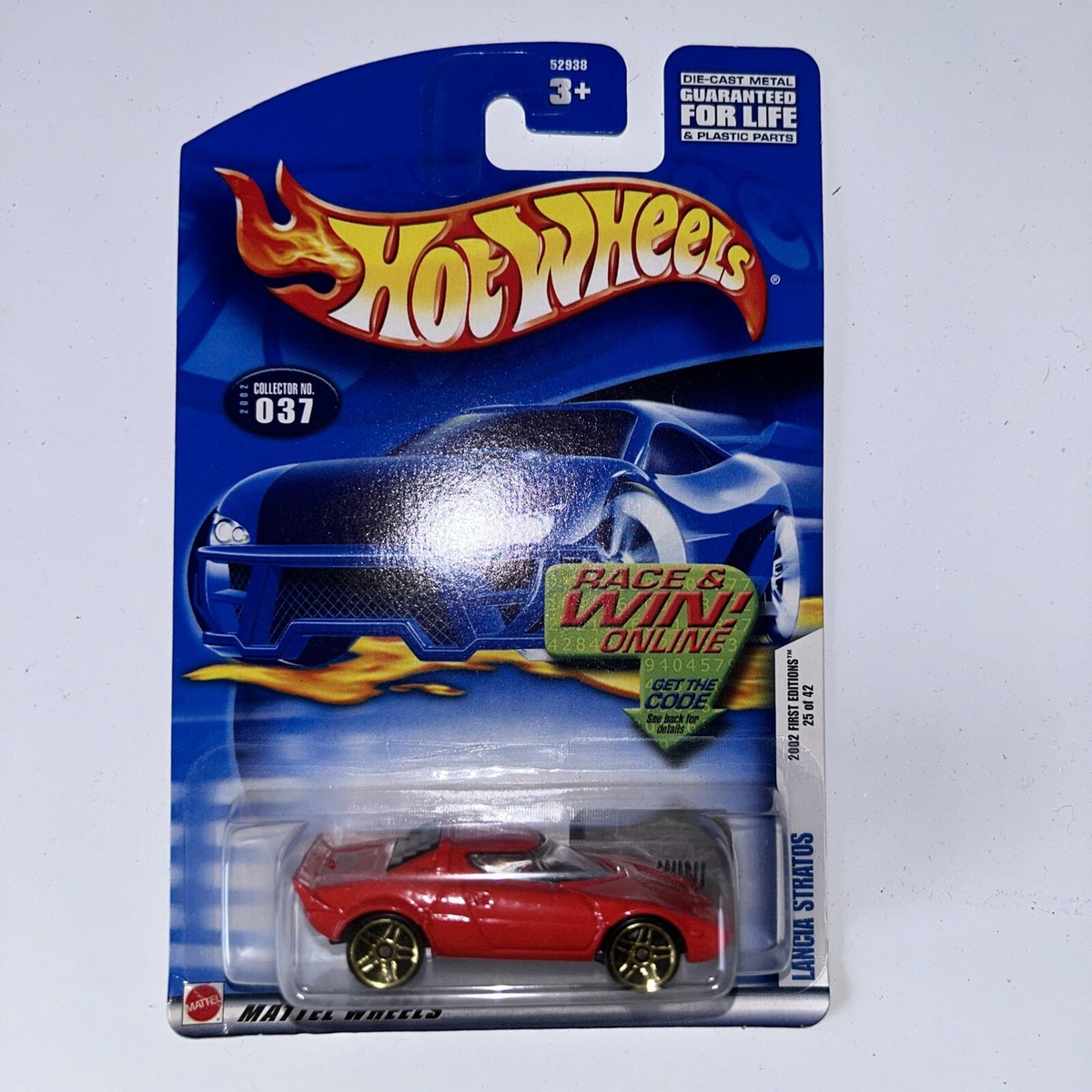 2002 Hot Wheels First Editions #25/42 Lancia Stratos #037