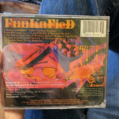 Funkafied [PA] by MC Breed (CD, Jun-1994, Wrap Records) for sale