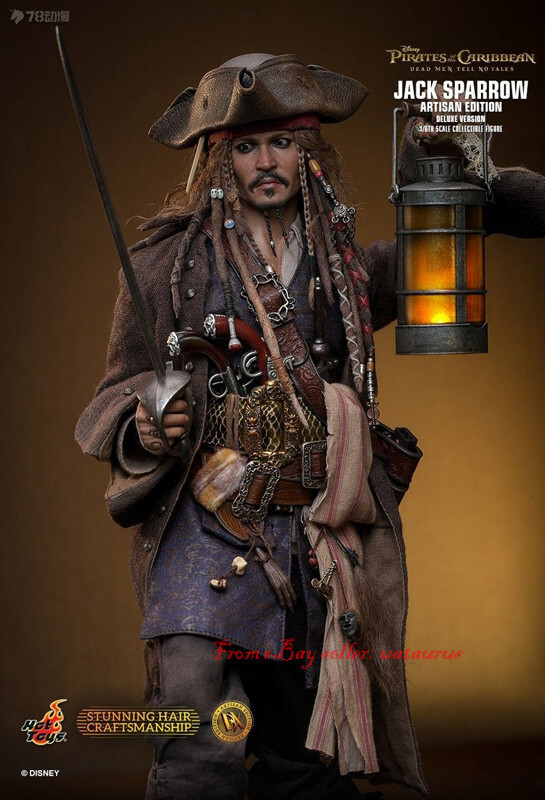Hot Toys 1/6 Dx39ae Pirates Of The Caribbean 5 Jack Sparrow