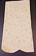 JOHN LENNON CARTERS Baby Animal Parade Window Valance Curtain 87" x 21" VTG