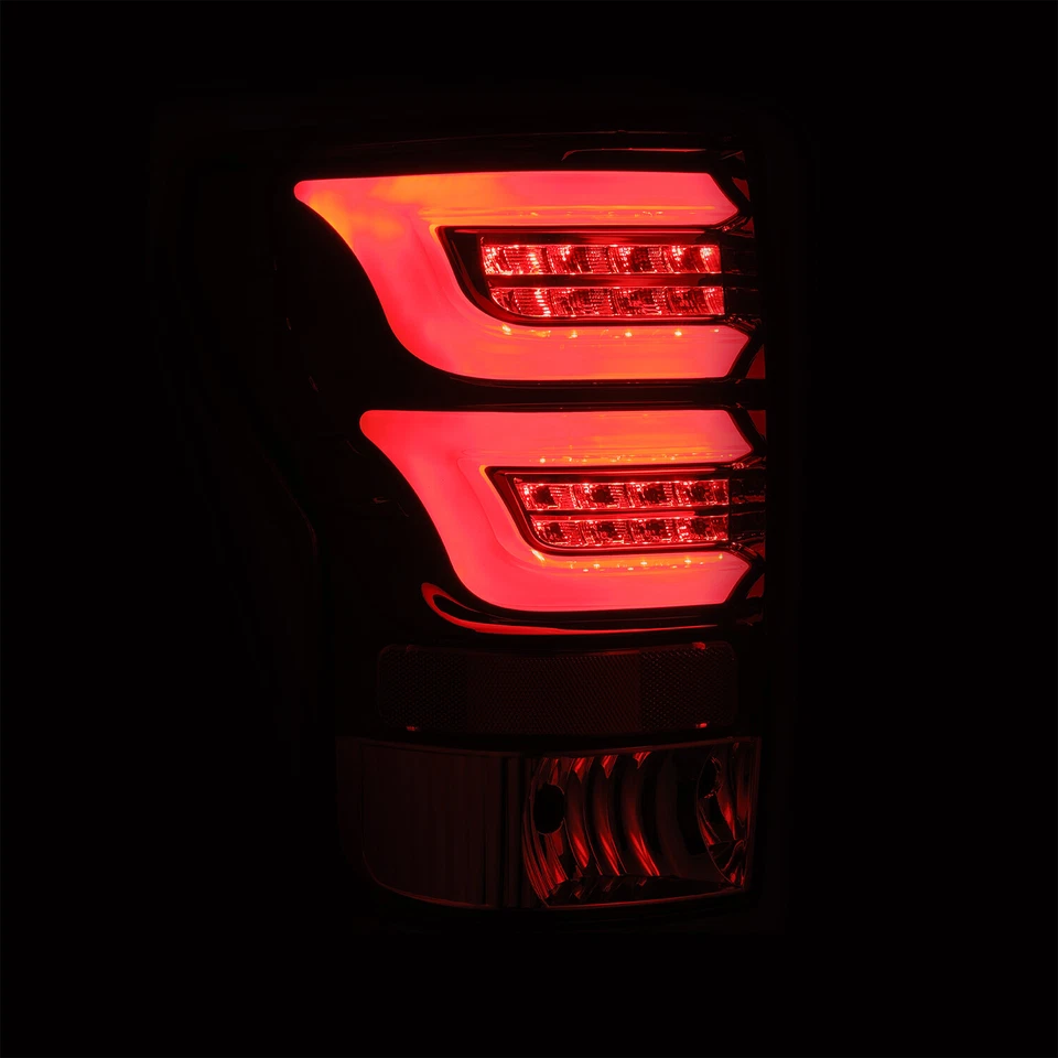 Fits 07-13 Toyota Tundra PRO-Series LED Tail Lights Lamps Replacement Jet Black - Image 3 of 4