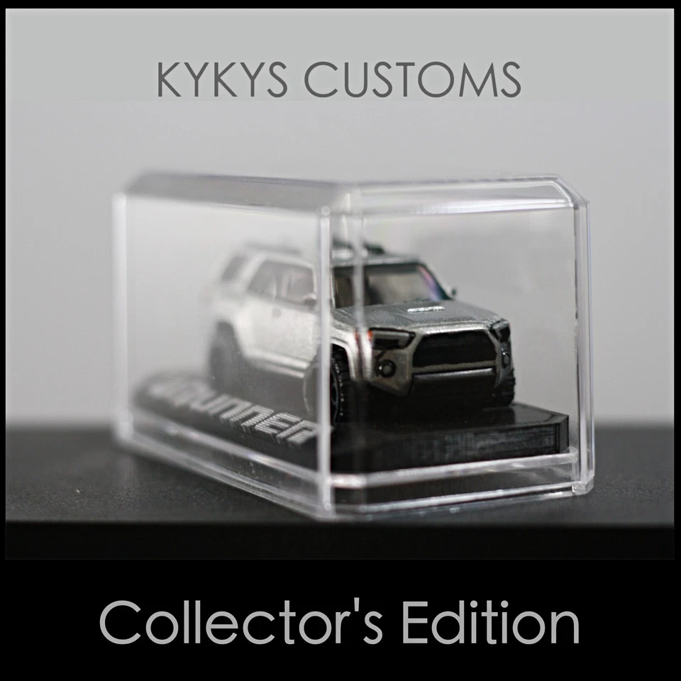 KYKYS Collector's Edition - Matchbox Toyota 4Runner in Metallic Silver w/ Case - Image 4 of 4