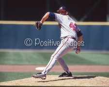 Mark Wohlers, Atlanta Braves Color  8x10 Unsigned Photo #2.  (Vol. #2)
