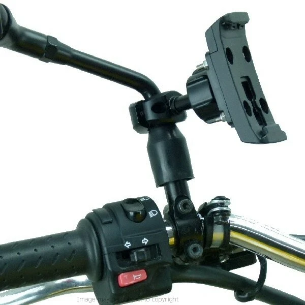 Motorcycle Bike Mirror Stem GPS Mount for Garmin Zumo 340LM 350LM 390LM