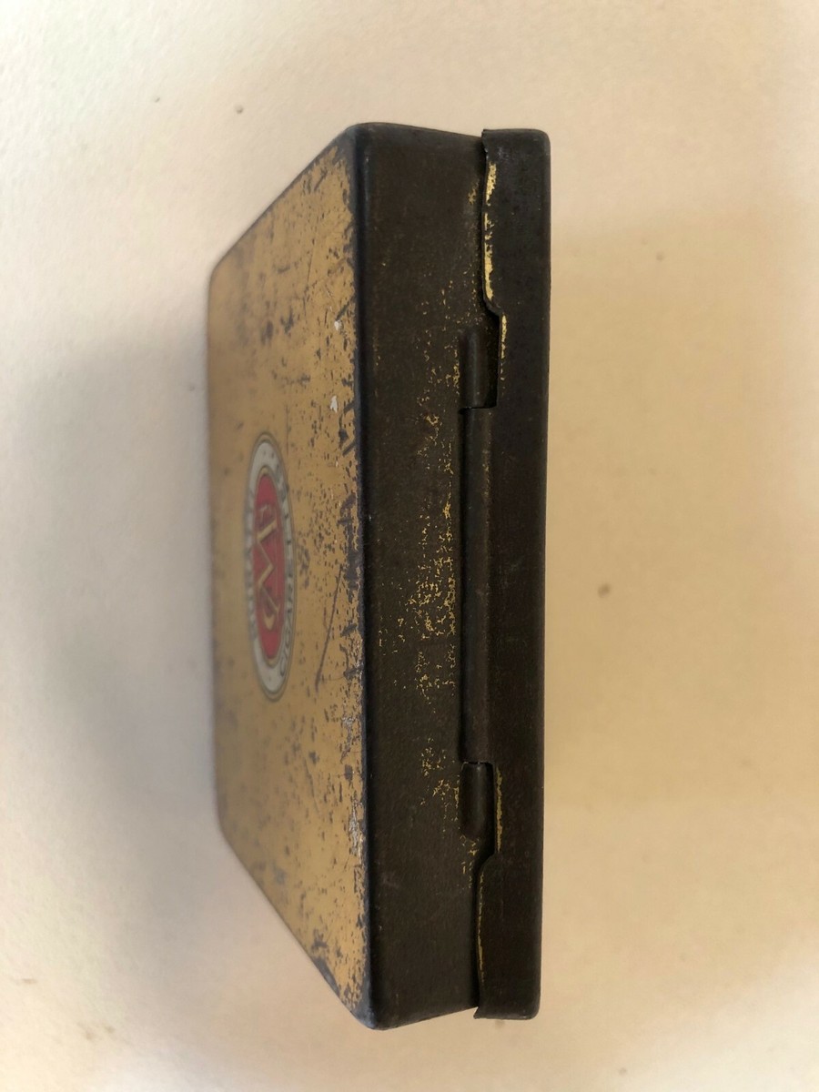 Vintage Tin Can Muratti Cigarettes Berlin Sunburst